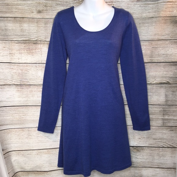 Eileen Fisher Dresses & Skirts - EILEEN FISHER 100% Merino Wool Sweater Dress